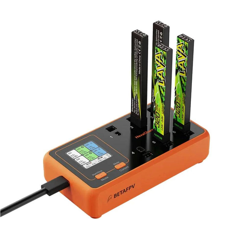 Charging 6 Whoop Packs at Once? HexaCharger Pro